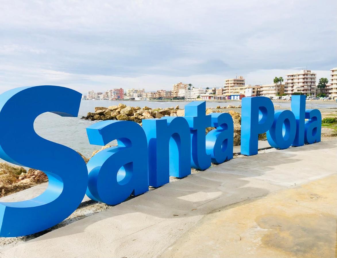 Welcome & Bienvenido A Santa Pola Apartamento A 30 Metros De La Gran Playa Exterior photo